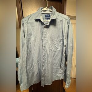Apt. 9 Blue Casual Button Down Shirt